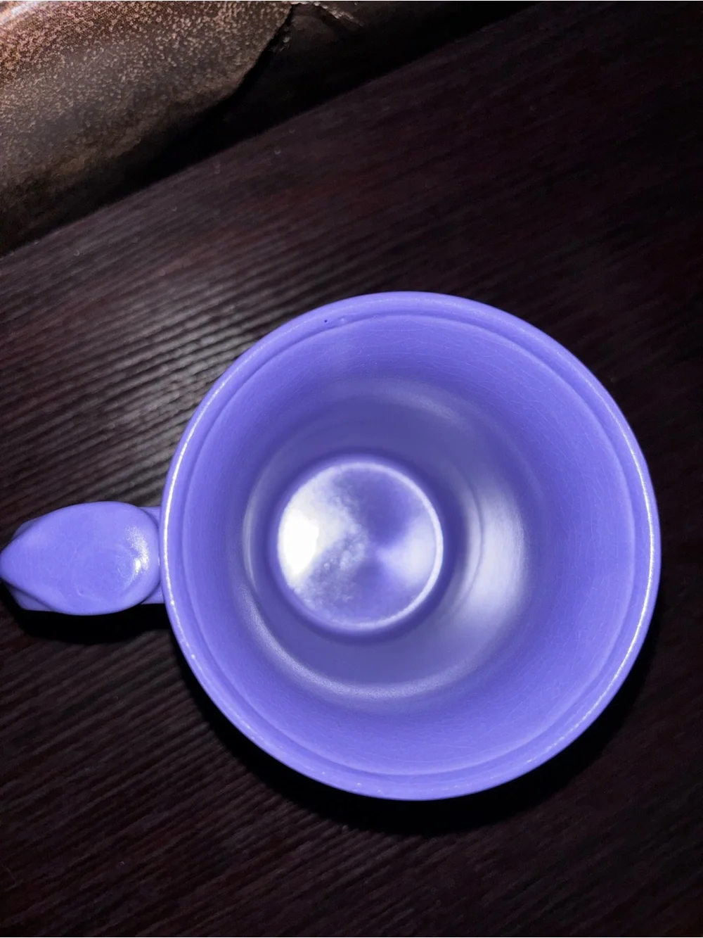 Purple Ceramic Mug with Poodle by Canine Cabaret